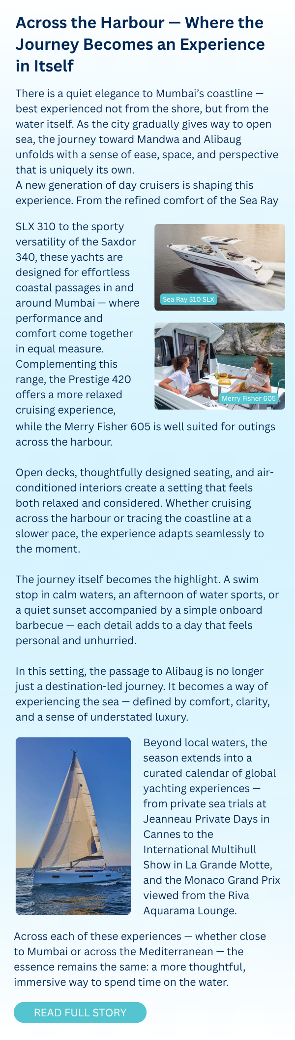 Across the Harbour Cover Story Content