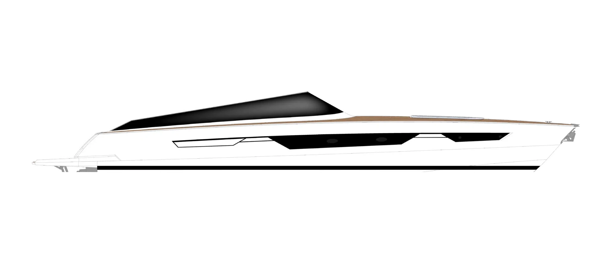 Itama 70 Yacht For Sail In India Layout White Profile