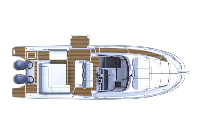 Jeanneau Leader 10.5 WA Yacht For Sale In India Layout (1)