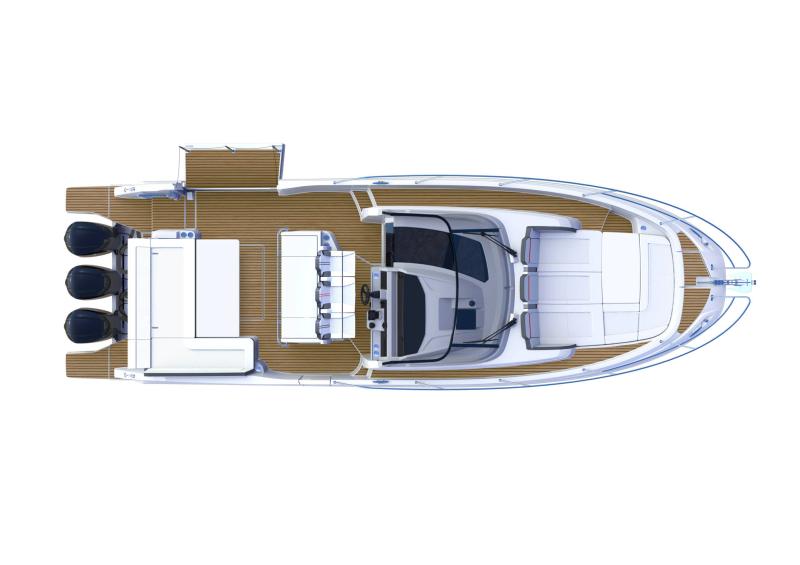 Jeanneau Leader 12.5 WA Yacht For Sale In India Layout (4)