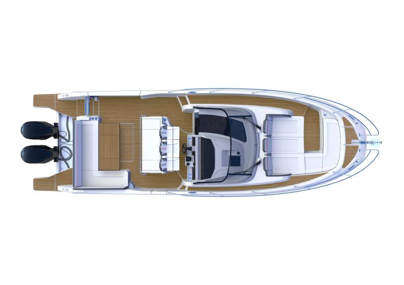 Jeanneau Leader 12.5 WA Yacht For Sale In India Layout (5)