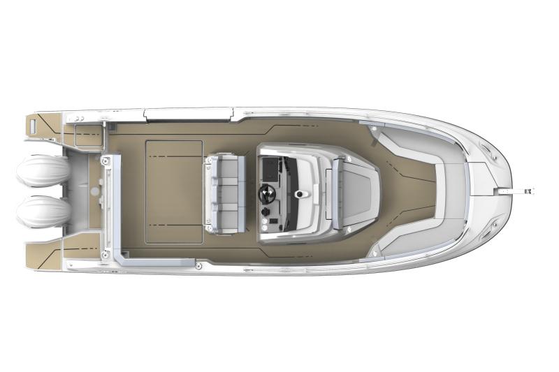Jeanneau Leader 9.0 CC Series 2 Yacht For Sale In India Layout (1)