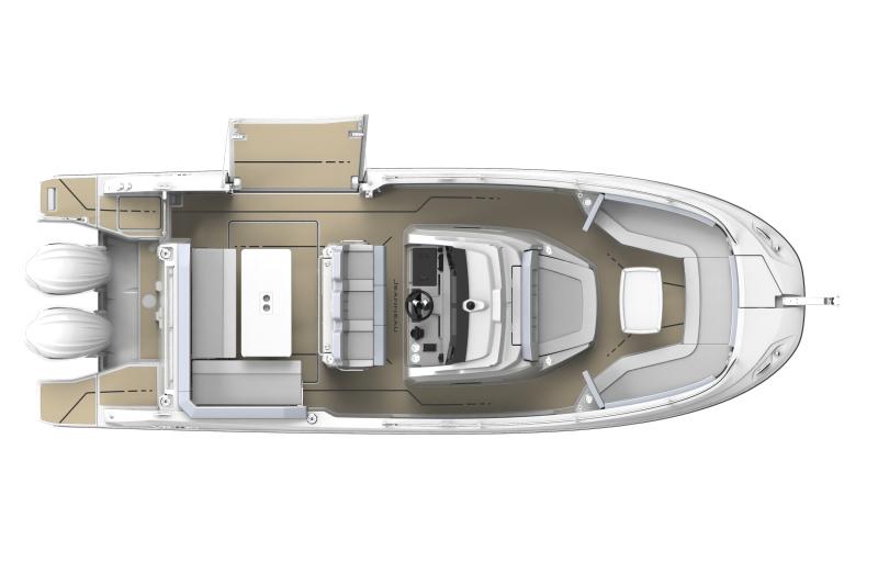 Jeanneau Leader 9.0 CC Series 2 Yacht For Sale In India Layout (3)