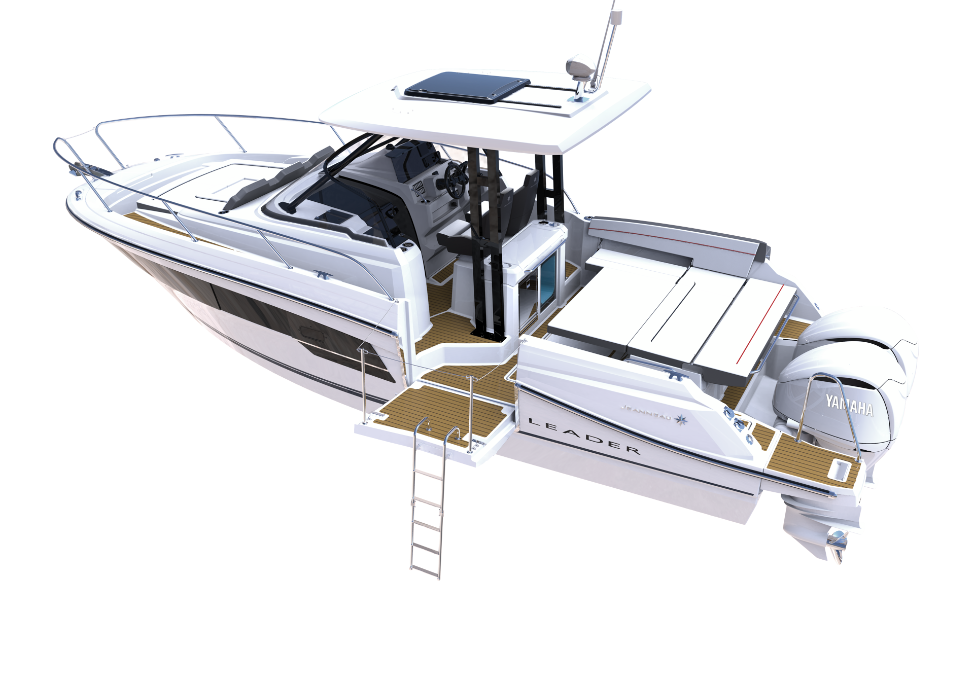 Jeanneau Leader 9.0 WA Yacht For Sale In India Layout (4)