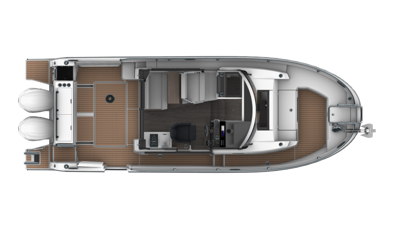 Jeanneau NC 895 Sport Yacht For Sale In India Layout (5)