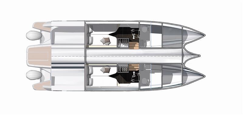 Jeanneau TH38 Yacht For Sale In India Layout (2)