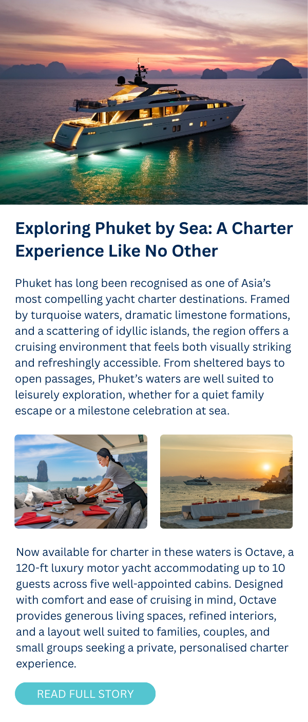 Phuket Charter Destination
