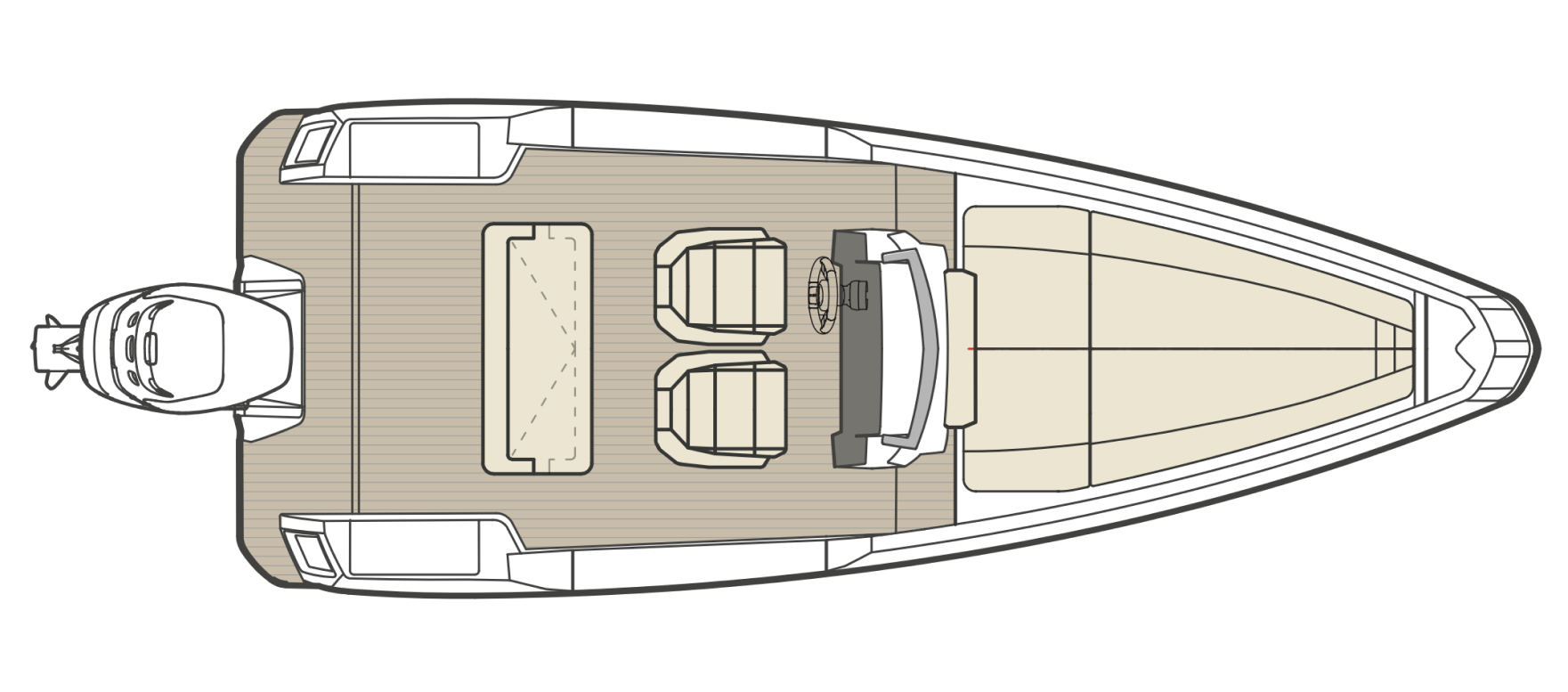 Saxdor 200 Boat For Sale In India Layout 2