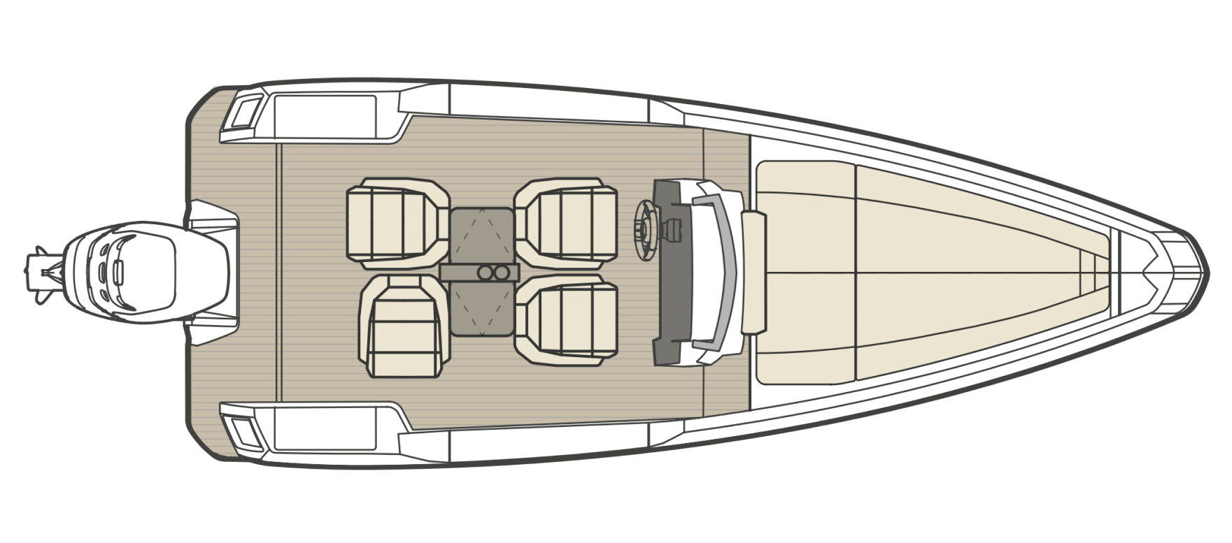 Saxdor 200 Boat For Sale In India Layout 3
