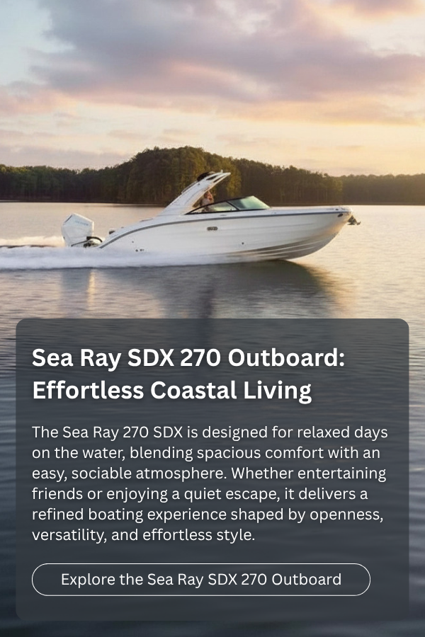 Sea Ray SDX 270 Outboard (2)