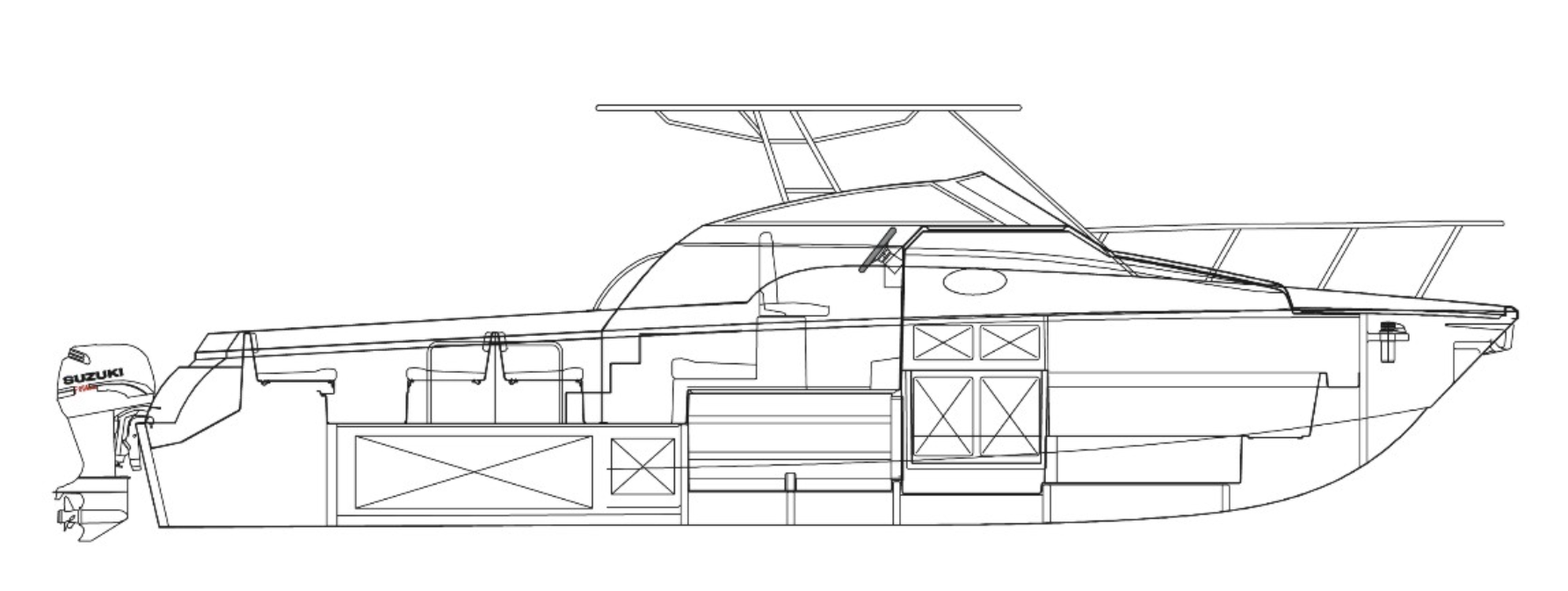 Battuta 33 Boat For Sale In India Layout 1