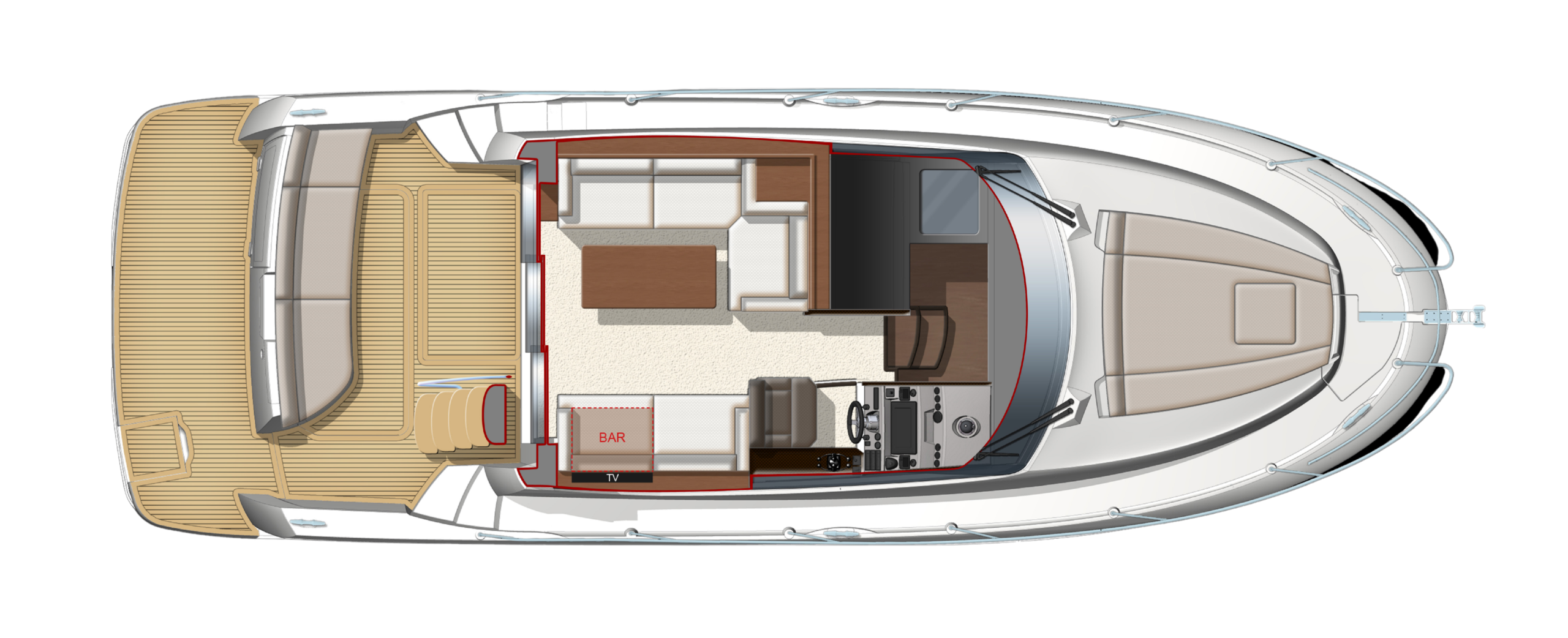 Prestige 350 Yacht For Sale In India Layout 1