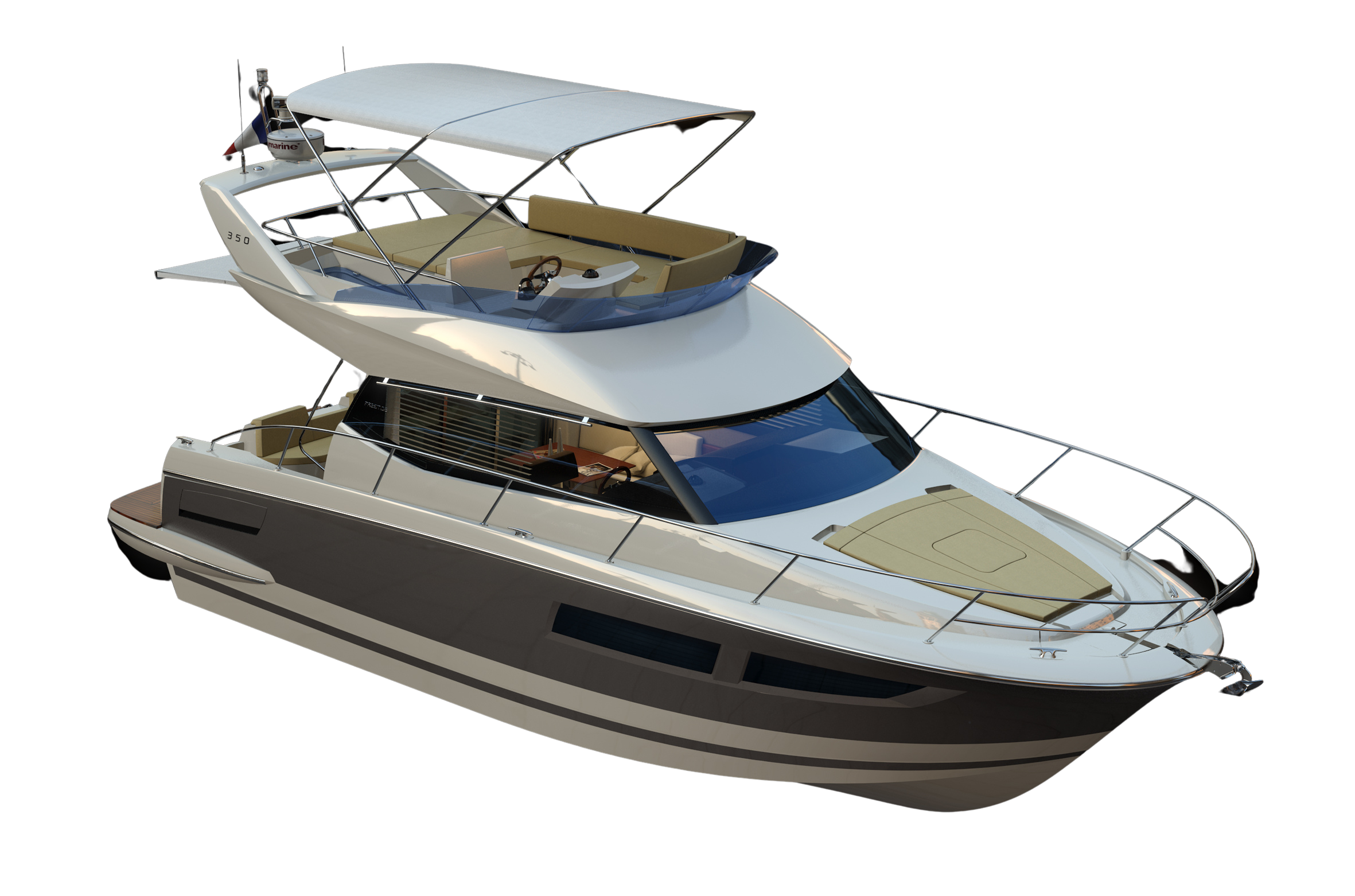 Prestige 350 Yacht For Sale In India Layout 4