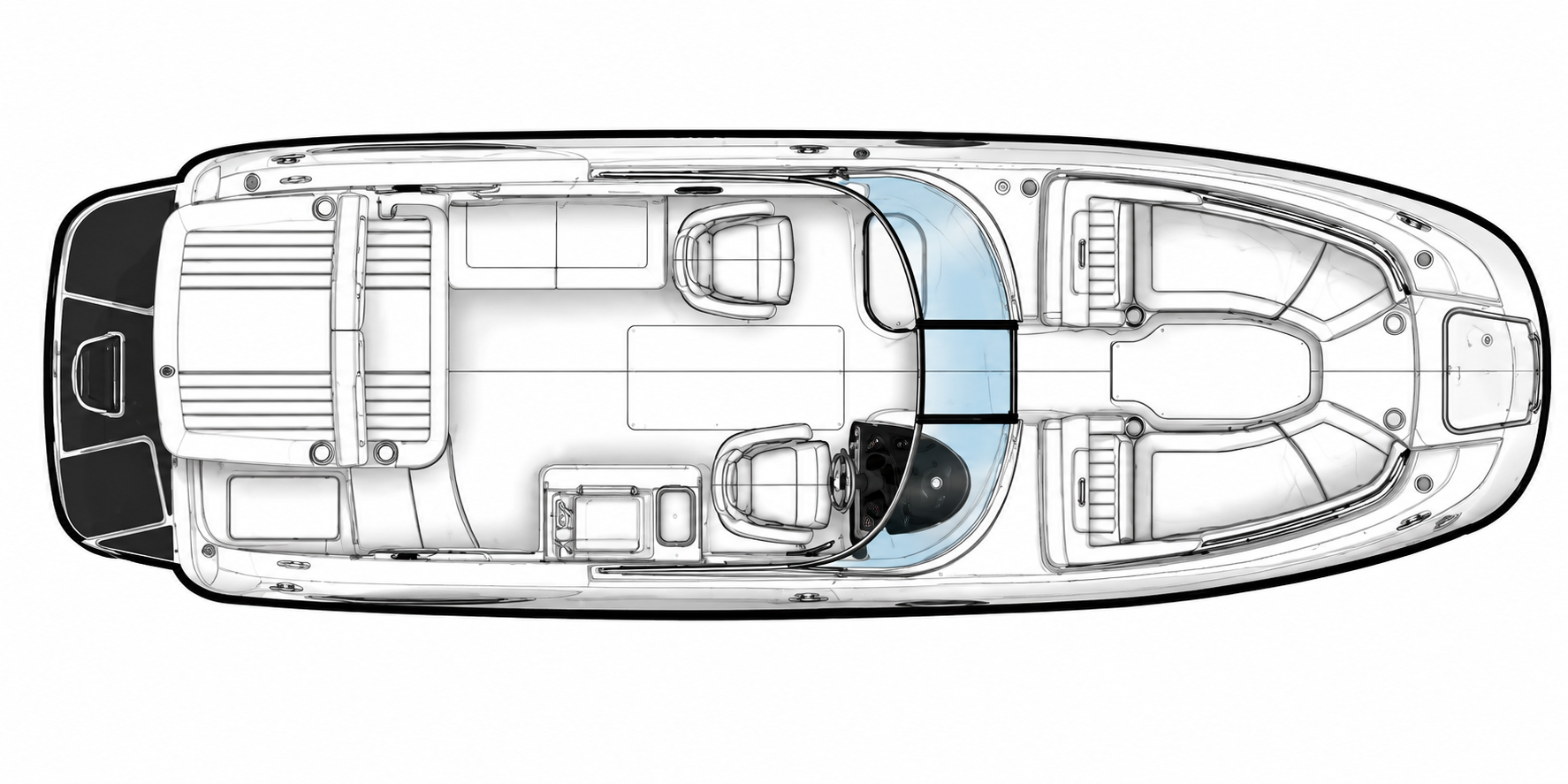 Sea Ray 280 Sundeck Boat For Sale In India Layout