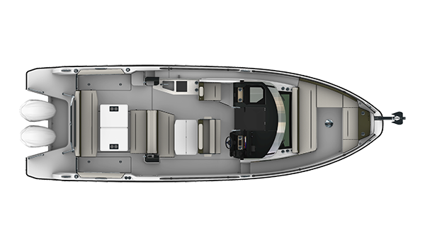 Jeanneau EX34 Hard Top Boat For Sale In India Layout (6)