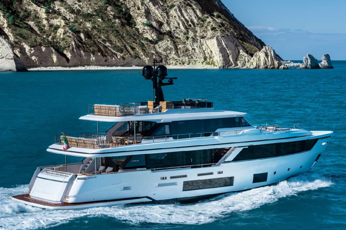 Custom Line Navetta 30 Yacht For Sale In India Featured Image
