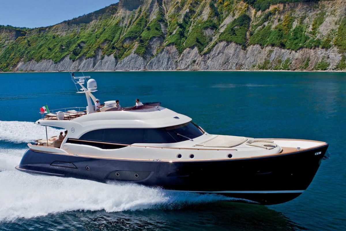 Mochi Craft Dolphin 74' Cruiser Yacht For Sale In India Featured Image (1)
