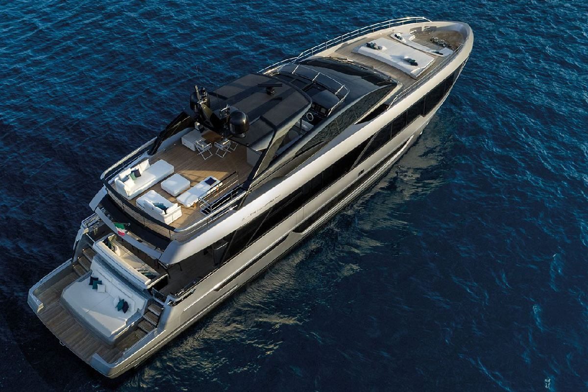 Riva 102' Corsaro Super Motor Yacht For Sale In India