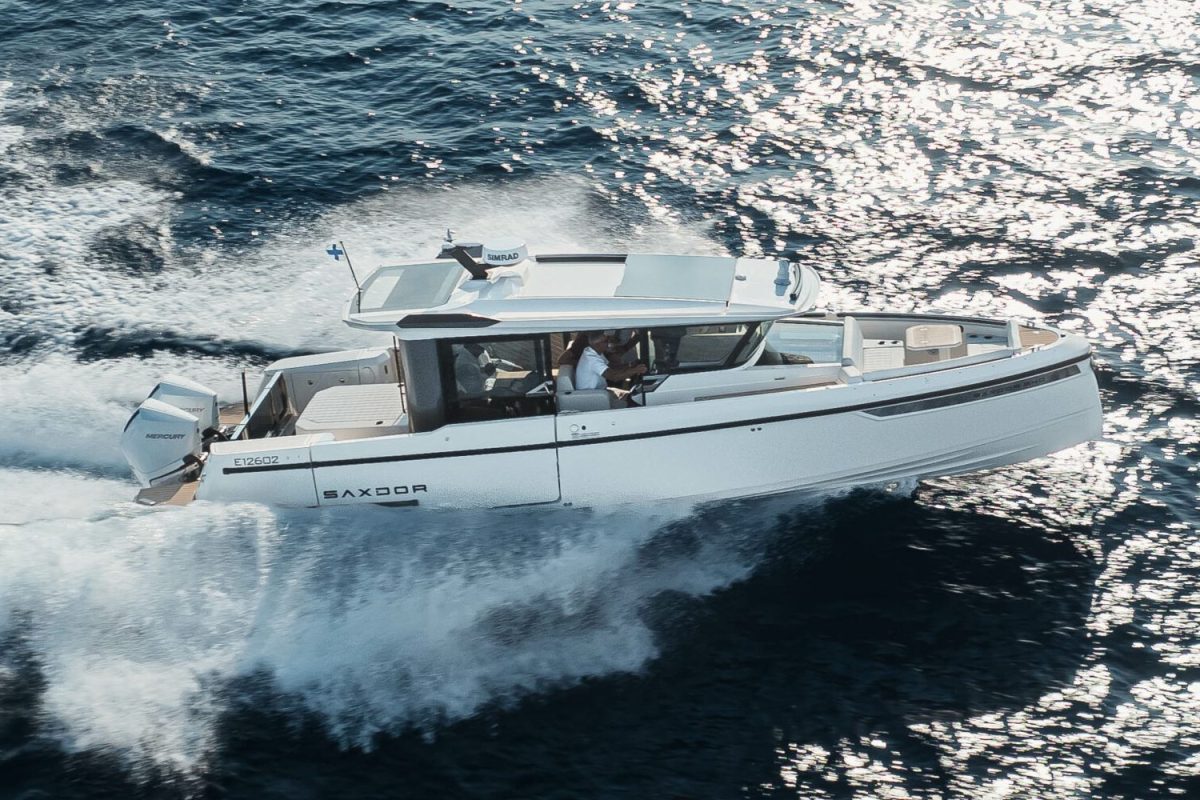 Saxdor 340 GTWA Boat For Sale In India Featured Image