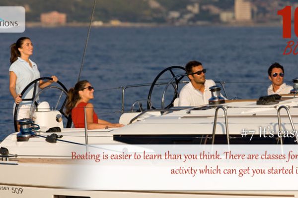 boating is easy to learn